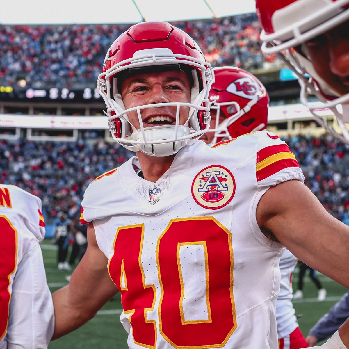 Chiefs's tweet image. Goodnight to everyone, but especially Spencer Schrader 😴

See y'all Friday, Chiefs Kingdom!