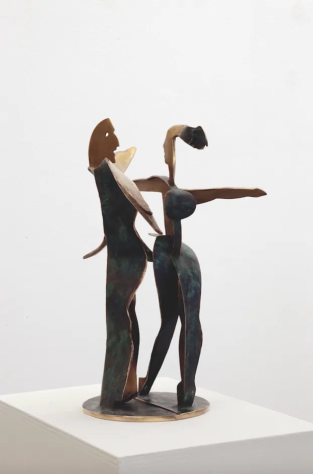 dchanlerlloyd's tweet photo. /// Louboutin’s Nude ballet series for “Solasofia” cc ‘16. lensed by Sofia &amp; Mauro. /// “Dancing Couple” (Allen Jones ‘02). https://t.co/JPcOgIZ89b