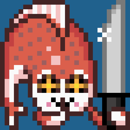 Bluepumkin_'s tweet photo. Check out this emote I made for @CarpStreamer9 's stream! Be sure to use your Prime sub on his stream so that you can use the emotes across the site. ;^) #pixelart https://t.co/1t1AAf7qBh