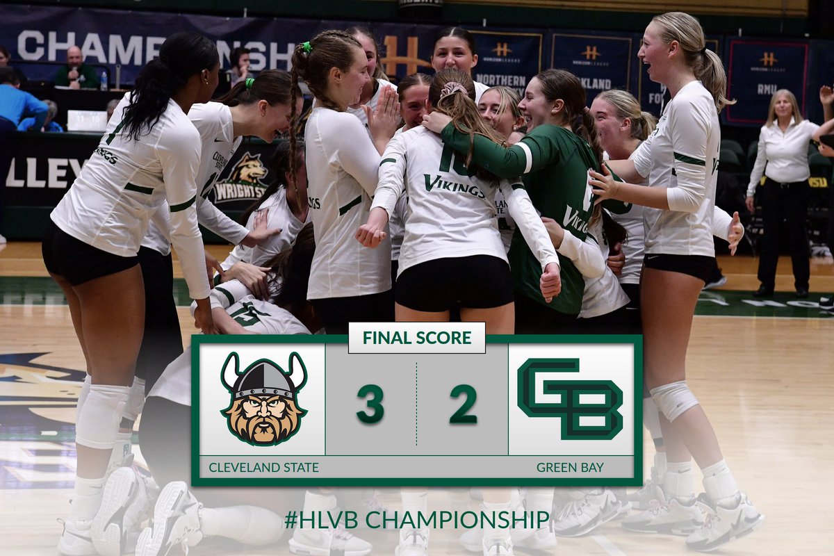 CSU_Vball's tweet image. #HLVB Championship 🔀 VIKING VICTORY!!