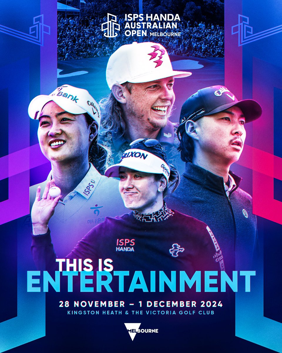 Major week is finally here 🤩🙌

#AusOpenGolf