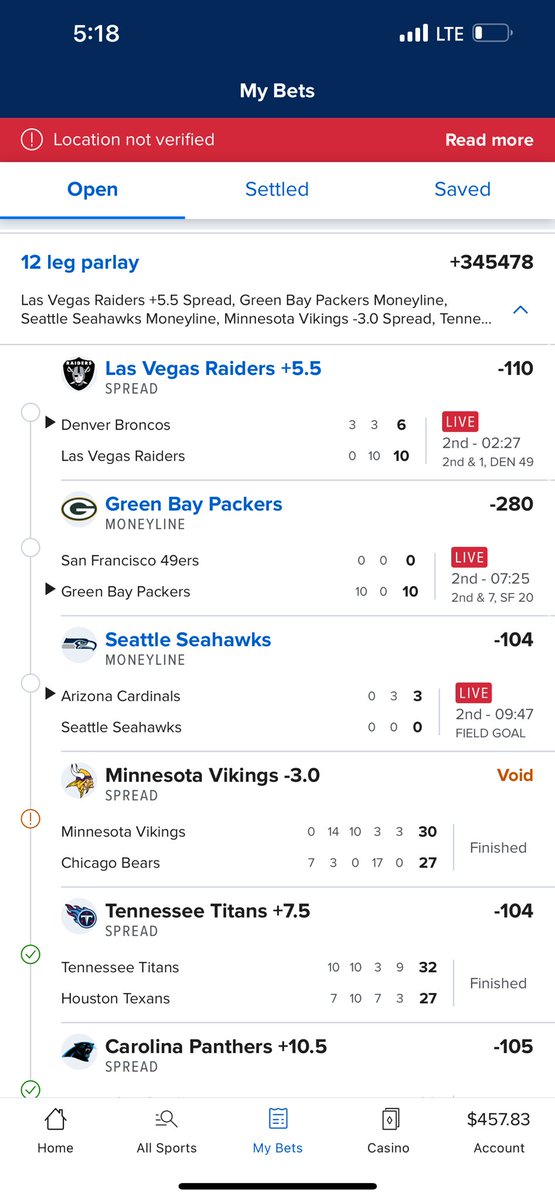Doncoh5's tweet photo. Can we run it back for 3rd time in 4 week!!!

Join the discord! 
https://t.co/vCJGeRfo7R
#parlay #betting #nfl https://t.co/x3oUvuvj27