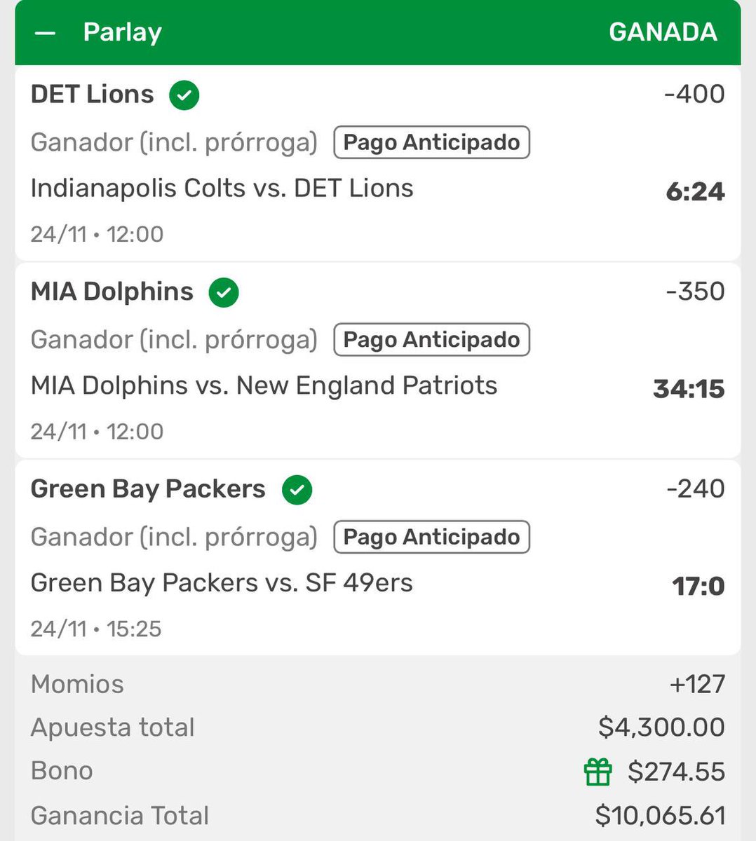 picks_koalateam's tweet photo. $1000 entre los RT , RETO GANADO 
$1000 a $10,000 en el PREMIUM ✅✅

COBRAMOS NUESTRO RETO ESCALERA 🪜 , UNA LOCURA , UNA AUTÉNTICA LOCURA 

ESTAMOS EN OTRO NIVEL , a pocos días de empezar DICIEMBRE 🎅🎅🎅, quieres entrar ? Mándame DM https://t.co/TyK0bW1dKs