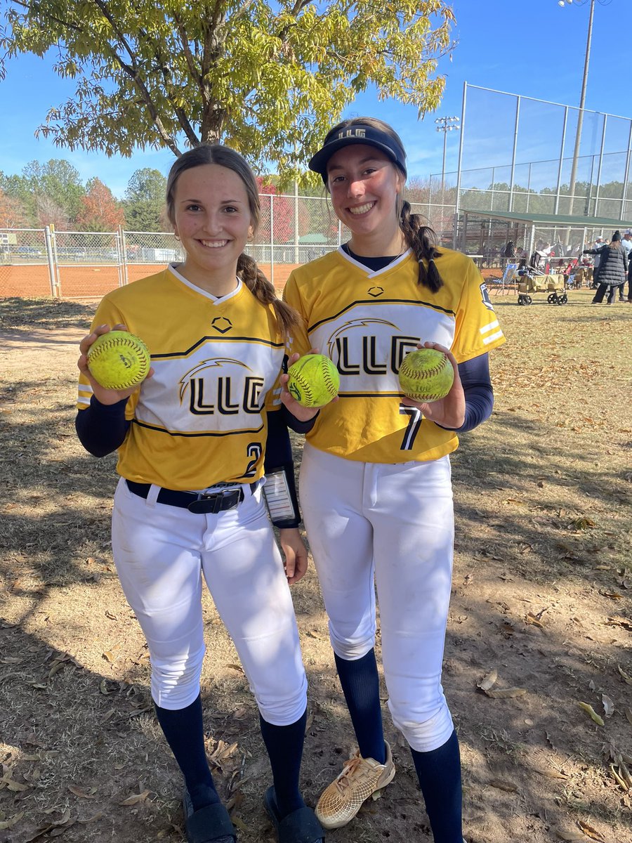 LLG Futures SC (@llgfutures_sc) on Twitter photo Had some hot bats this weekend!!! 4 homers in total! Kate had her first career home run followed by ANOTHER in the very next at bat!! Anna and Savanna with no doubters!!! Proud of this team! Great end to the fall season. Time to get back to work for the summer! <a href="/Org_LLG/">Lady Lightning Gold Org Account</a> Had some hot bats this weekend!!! 4 homers in total! Kate had her first career home run followed by ANOTHER in the very next at bat!! Anna and Savanna with no doubters!!! Proud of this team! Great end to the fall season. Time to get back to work for the summer! <a href="/Org_LLG/">Lady Lightning Gold Org Account</a>