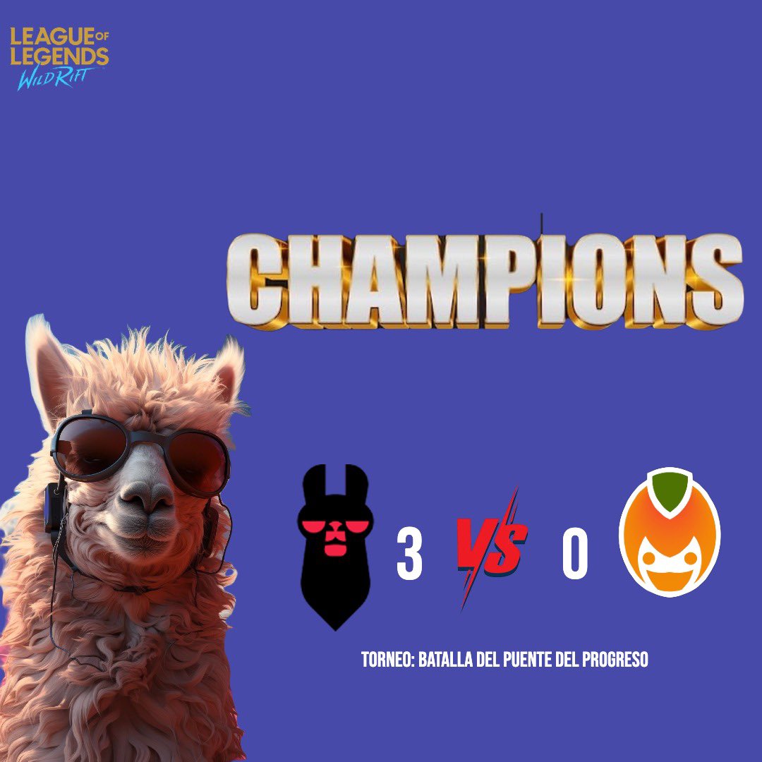 PeruvianStyle3's tweet image. ¡¡¡CAMPEONES!!! 🏆 

Enhorabuena por esta gran victoria, seguimos con el mismo ritmo y con el mismo objetivo… ⚡️

Peruvian Style 3 🆚 0 @Mango_Esports_ 

¡GG!

#GoPesetas 🦙