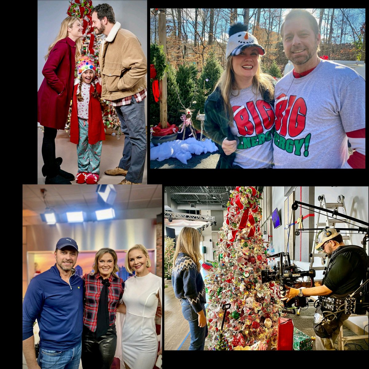PinkSunsetxo's tweet image. Behind the scene pictures from Festival Of Trees 🎄

Festival Of Trees starring Kate Minor, Greg Perrow and Josie Davis premieres on UPTV in 1 hour and 20 minutes 🎄🌲🎄🌲 #FestivalOfTrees #MostUpliftingChristmasEver 

📸 IMDB