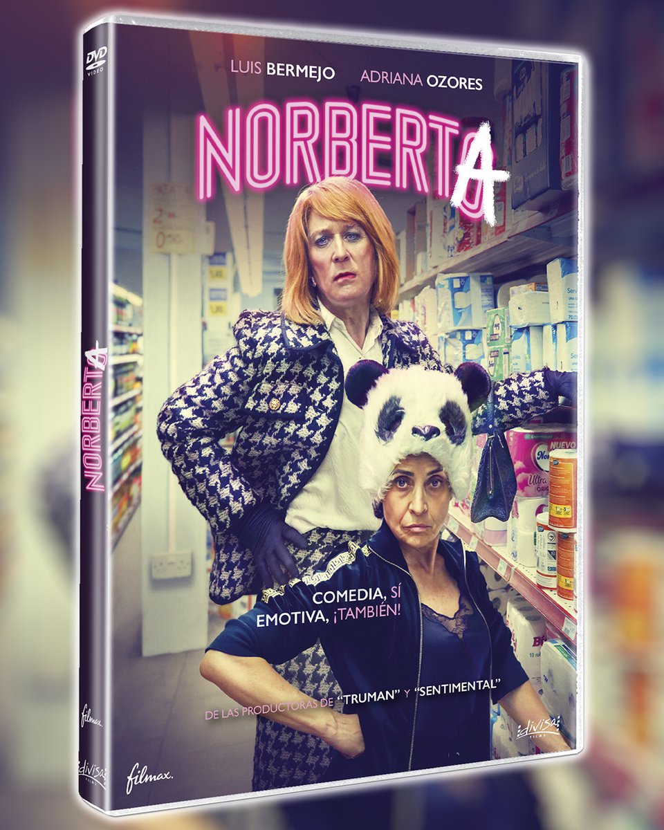 DivisaFilms's tweet photo. "Te estoy ocultando algo, María"
▶️#NORBERTA
Disfruta en #DVD📀 de una comedia ágil, con mucho amor y verdad, protagonizada por Luis Bermejo y Adriana Ozores.
Dirigida🎬 por las debutantes Sonia Escolano y Belén López Albert. https://t.co/vg7A9F6ID4