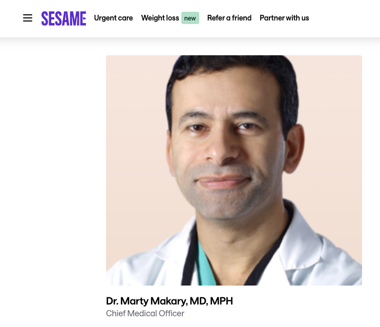 $HIMS

🚨 Trump's new FDA Chief loves compounded GLP-1's:

Trump nominates Dr. Marty Makary to be head of the FDA. Makary's current position is Chief Medical Officer for Sesame.

Sesame specializes in providing low-cost compounded GLP-1's for weight loss.

Sound familiar? 📈🚀