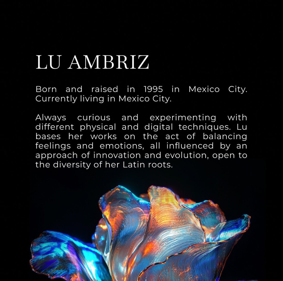 ByLuaambriz's tweet photo. UN HONOR ESTAR EN EL FESTIVAL 😍💜🐸✨ 
WOULD YOU LIKE TO SEE MY NFT CREATION, FOR THIS FESTIVAL? @lasfloresweb3ff 

#lasflores #nftartist #flowers #inmexico #unlock #loveit #thisweek #mexican https://t.co/HwlL5slXcO