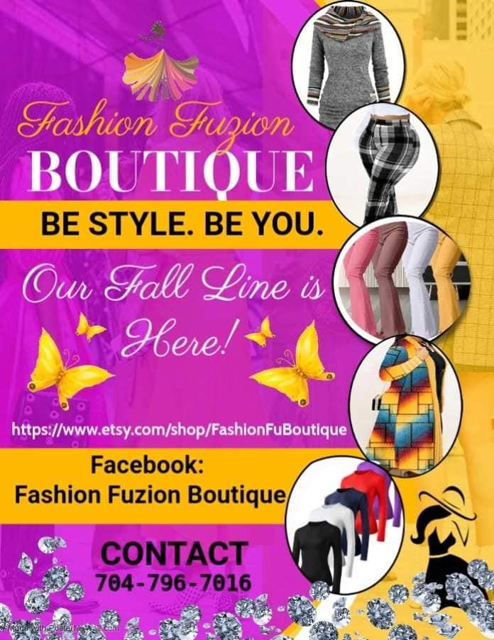 🚨🚧🚦"OUR FALL LINE IS HERE!"🚦🚧🚨

Fashion Fuzion Boutique 

"Be Style. Be You."

We invite you to holiday shop at our amazing boutique for some unique Fall fashions! 

fashionfuboutique.etsy.com