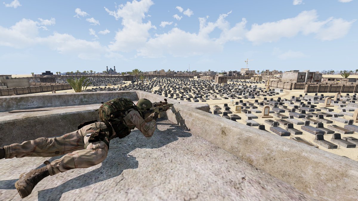 CTFArgusArma's tweet photo. We had our first side op today!
Argus took the role of the fictional JTF Archimedes in 2005 Iraq on a rescue mission for a downed CIA helicopter and it's crew.

Interested, link in bio #arma #arma3 #armaplatform
@ArmaPlatform https://t.co/le3zfhbHGf