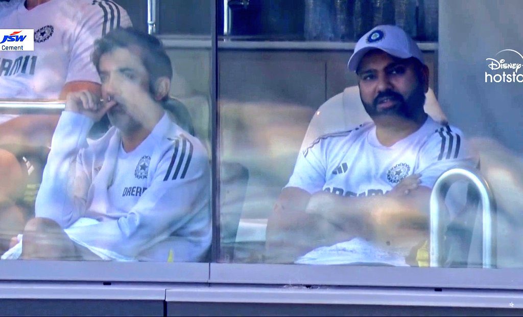 Rohit Sharma is back in the Indian dressing room.