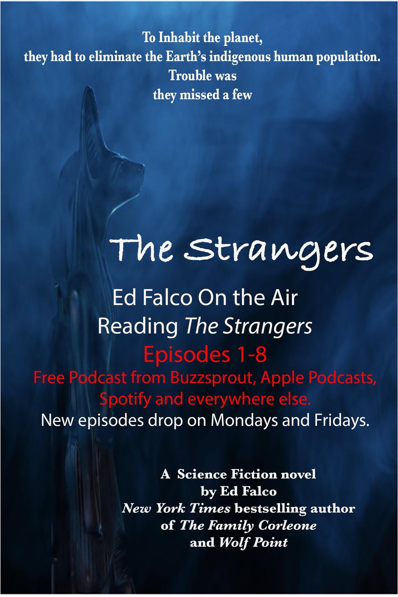 The Strangers is an Amazon Editors' Pick and has a couple of 5- star reviews. I'm not sure what it means to be an Amazon Editors' Pick, but I'll take it. Many thanks to everyone listening to and following or supporting the podcast! Episode 8 drops Monday, November 25