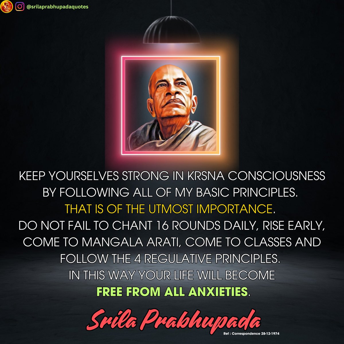HDGquotes's tweet photo. #srilaprabhupadaquotes #prabhupadaquotes #iskcon https://t.co/wmev21Kadz