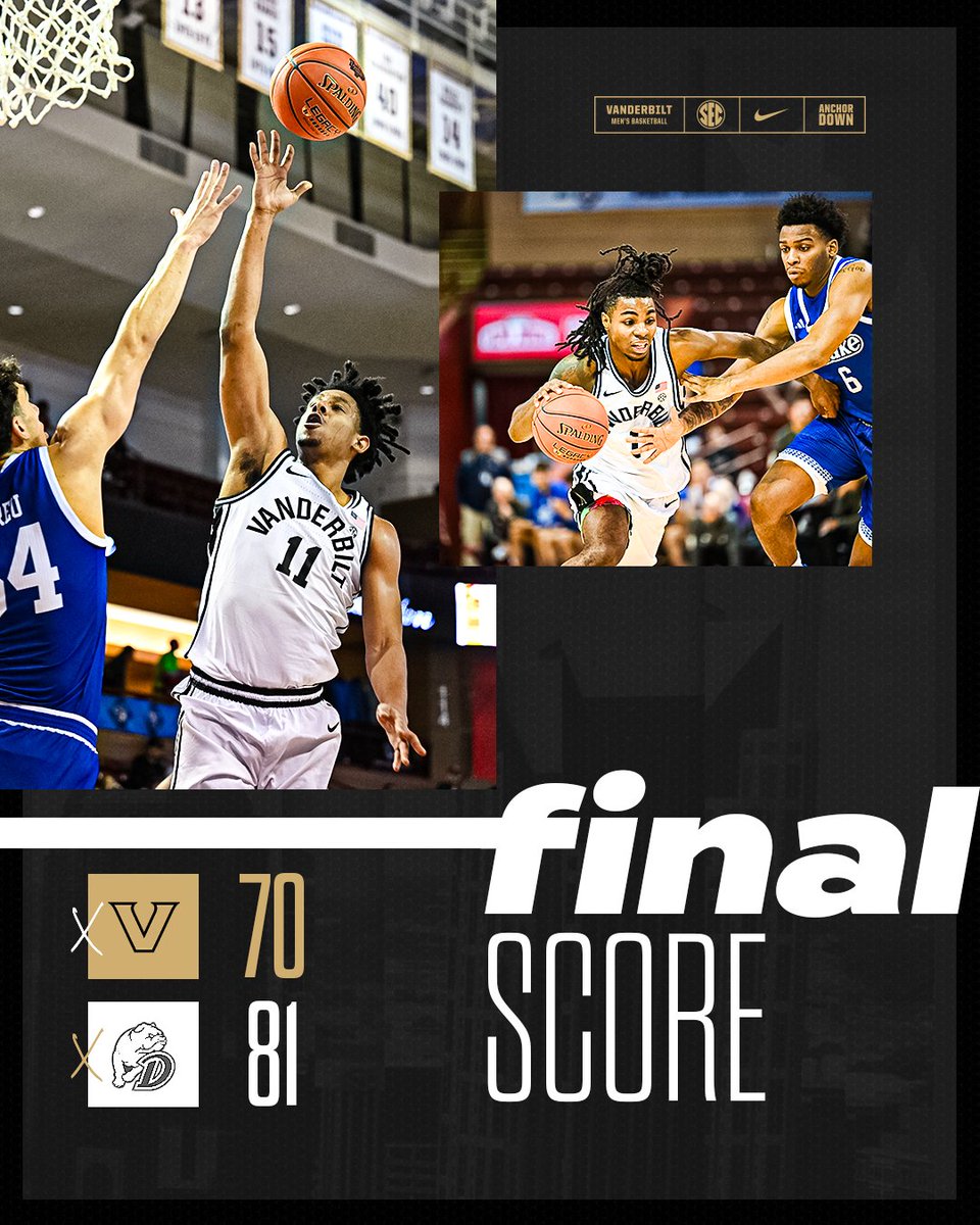 VandyMBB's tweet photo. Not our night. 

Back home Friday afternoon. https://t.co/nKJH4YwTSc