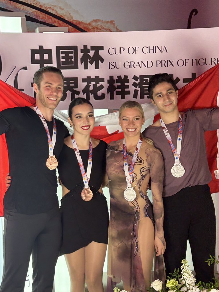 fraserscott14's tweet photo. Homeward bound with @SkateCanada team from @ISU_Figure Cup of 🇨🇳 #grandprix #Chongqing super proud of @_liapereiraaa @trennt22 Pairs🥉and Marjorie &amp; Zachary Ice Dance🥈good luck to ML &amp; ZL #grandprixfinal #Grenoble 🇨🇦⛸️ https://t.co/aSZLgF6q9D