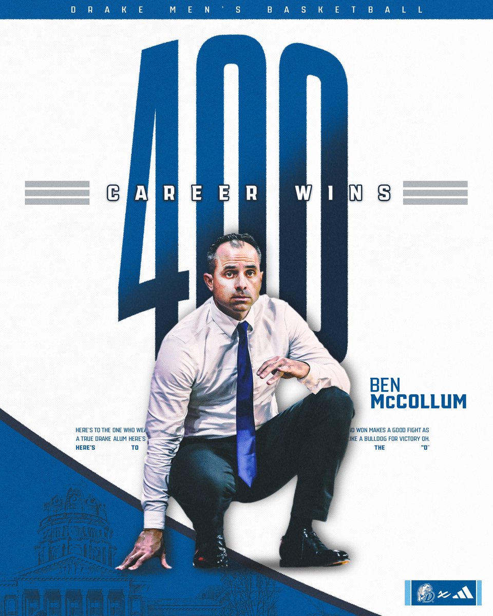 400 career dubs for <a href="/CoachMcCollum/">Ben McCollum</a>. #CultureWins