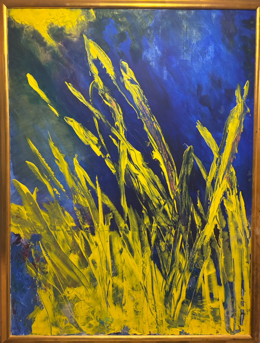 Waters edge   1997
Acrylic on canvass