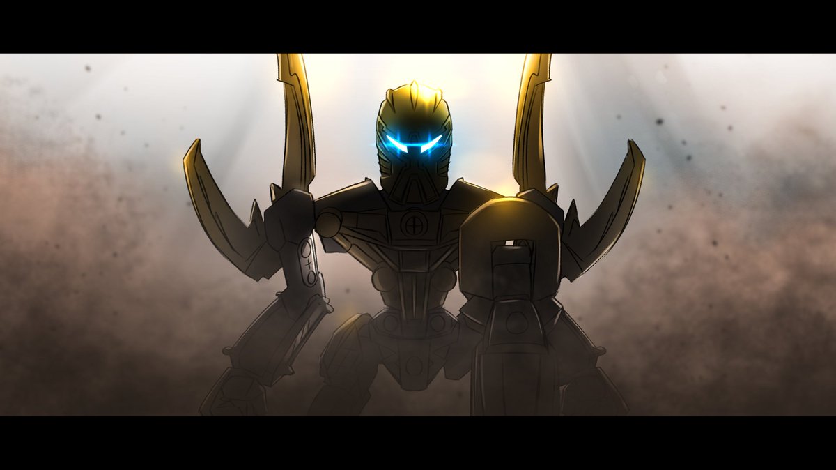 BonkleChicken's tweet photo. "I will lead us all into the future! I... am... MAKUTA!"

"ARISE... Mata Nui."

#bionicle #tfone https://t.co/ohkjEG8yhO