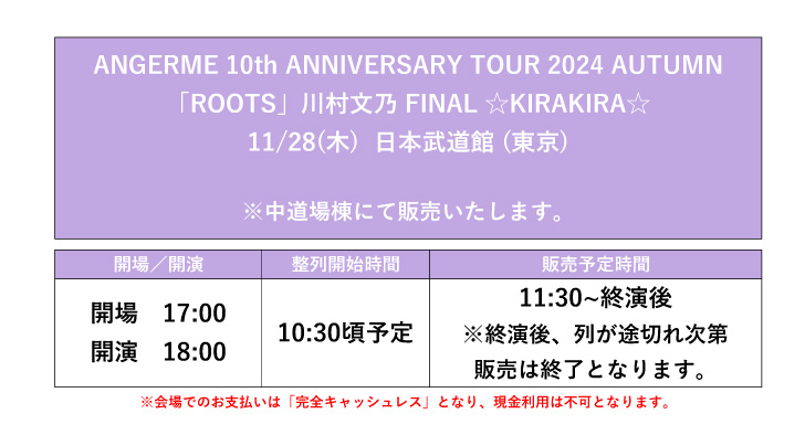 アンジュルム 過去の日替りやグッズ武道館含む6/18