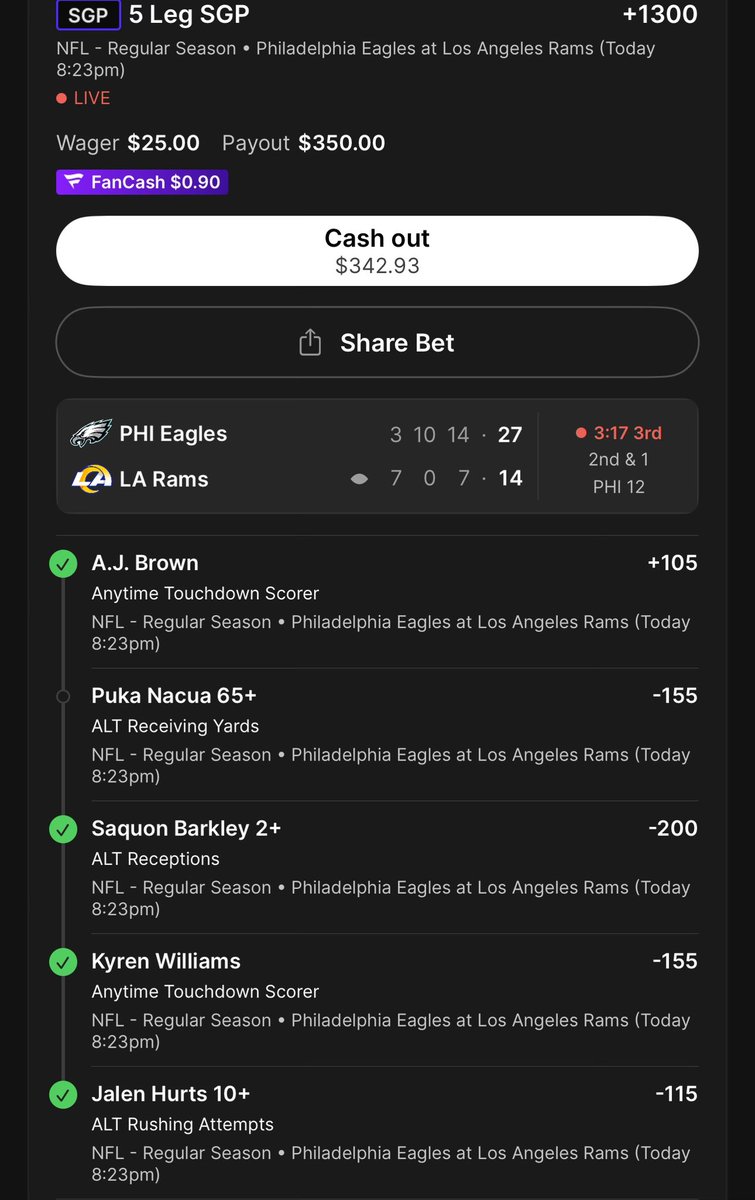 <a href="/JimmySportPicks/">Jimmy’s Sport Picks</a> Literally just the best. Anyone not following you hates money.