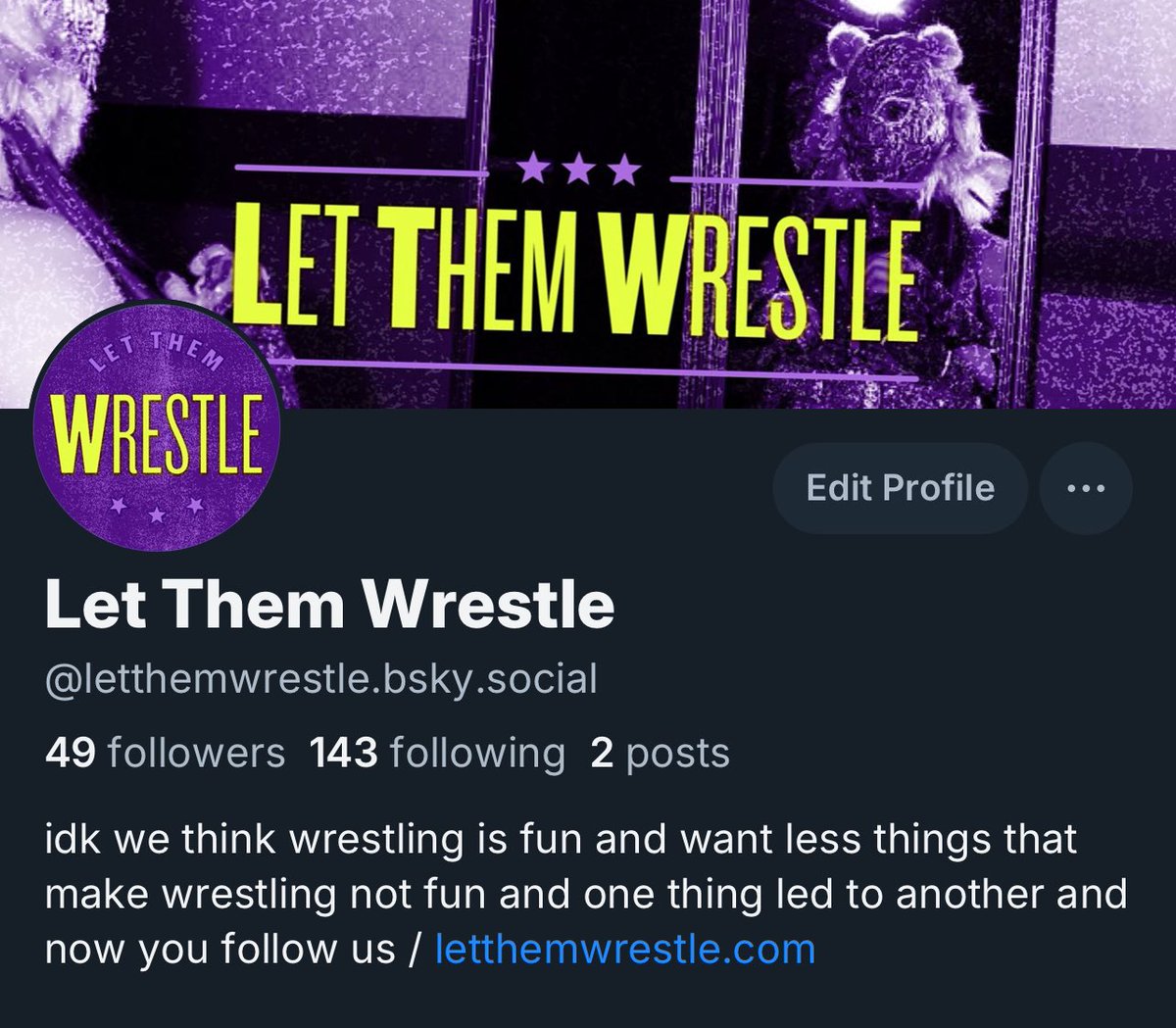 Let Them Wrestle (@letthemwrestle) on Twitter photo 