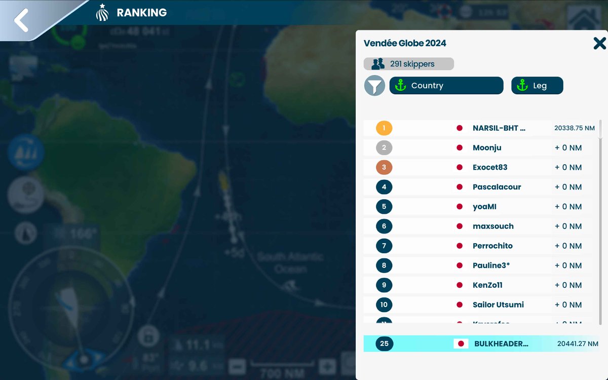 バルクヘッドマガジン@バーチャルレガッタ tweet media