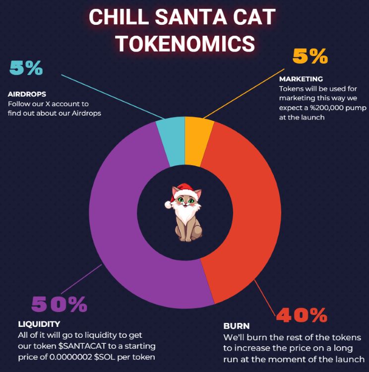 Chill Santa Cat tweet media