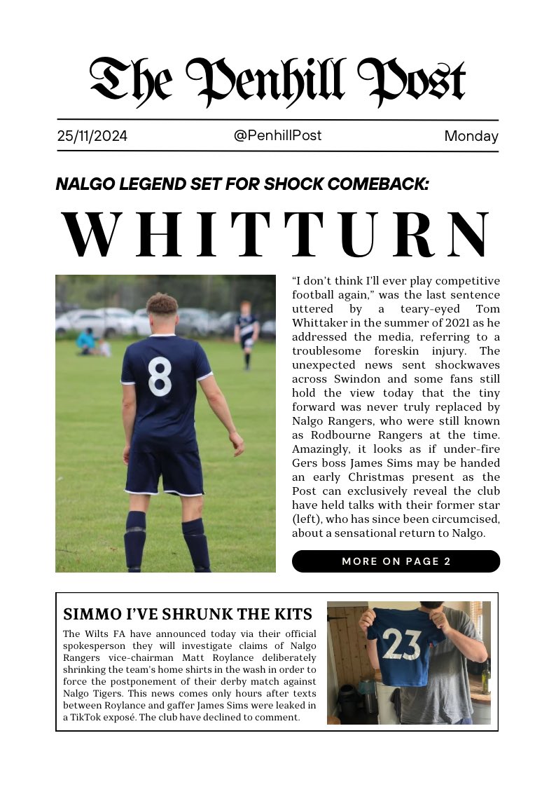 On today’s front page: