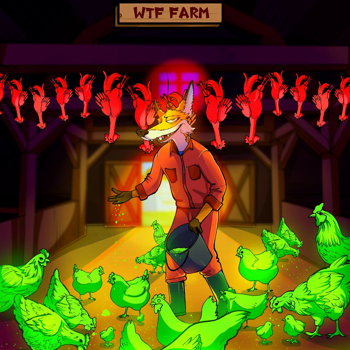 WhatTheFox_coin's tweet photo. Only green left now! 💹 Time to grow, thrive, and leave the reds hanging where they belong. $WTF - let’s go up only from here, degens! 📈 Keep the momentum strong and ride this wild wave together. We're just getting started! #WhatTheFox #Crypto #WTF #meme #memecoins #baseMemecoin #GameFi #NFTs