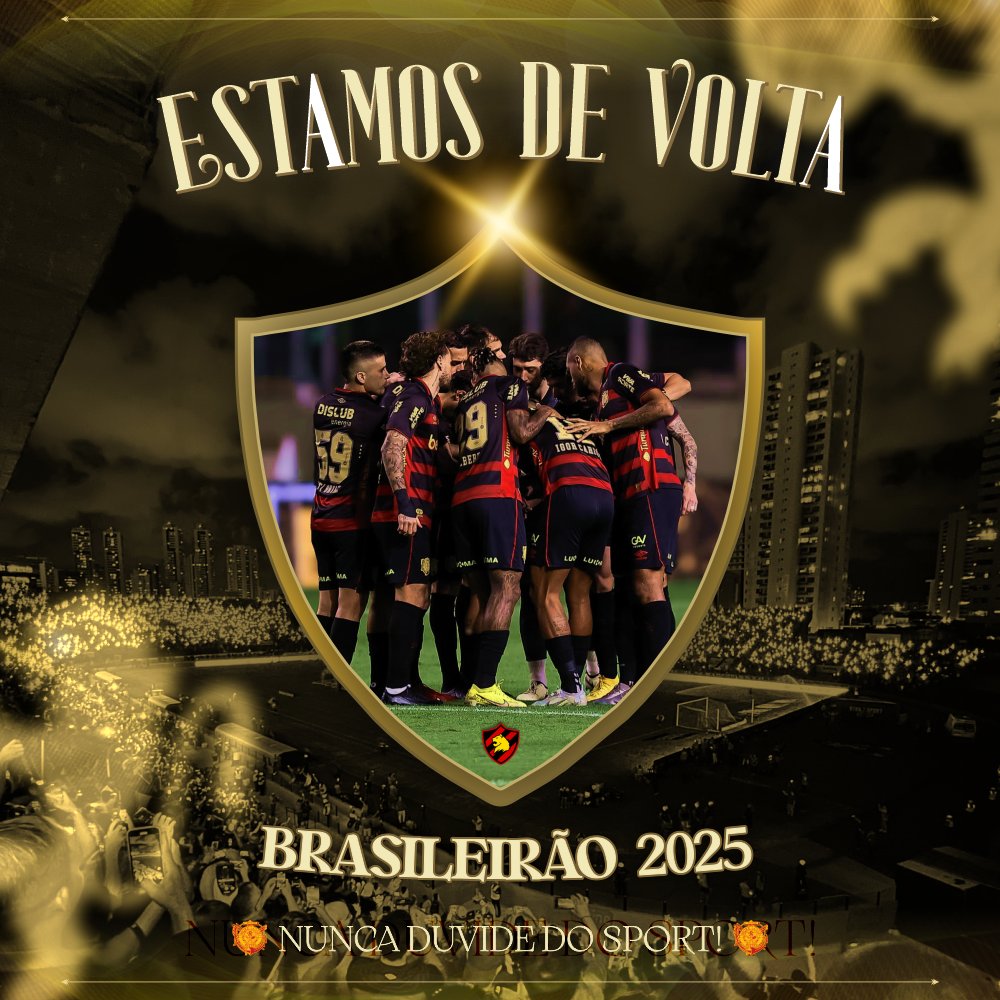 LokoLk10's tweet image. O LEÃO RUGIU ALTO! 🦁🔴⚫
Com garra e paixão, o Sport Club do Recife está de volta à elite do futebol brasileiro! Série A 2025, nos aguardem! #EstamosDeVolta #NuncaDuvideDoSport #LeãoDaIlha #sportclubdorecife