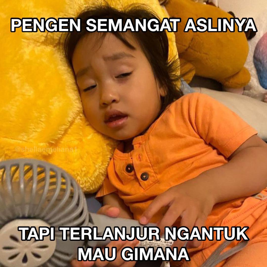 Pengen tidur lagiiii aaaaaa