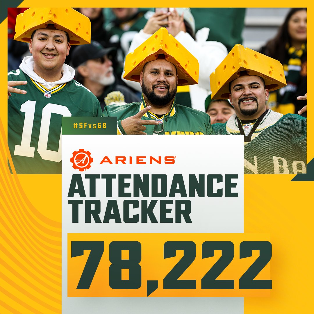 packers's tweet photo. Nothing like Lambeau under the lights

#SFvsGB https://t.co/D7jN6GW7IY