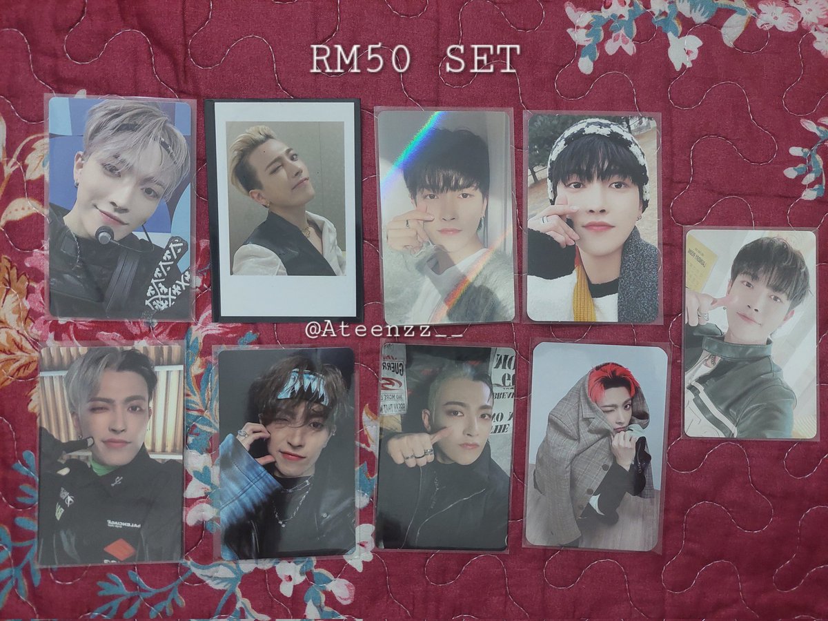 Ateenzz__'s tweet photo. 🌟 WTS WTS WTS 🌟

ATEEZ BULK PHOTOCARD
ALBUM PC
POB

🍓 Only accept in set
🍓 Can open sharing
🍓 DM or comment to claim
🍓 FCFS
🍓 Slow postage 
🍓 NO JOY BUYER / BACKOUT
🍓 Postage 
WM RM10 / EM RM17

#pasarateez #pasarATEEZMY #ATEEZ https://t.co/PNJBx1ZyCH