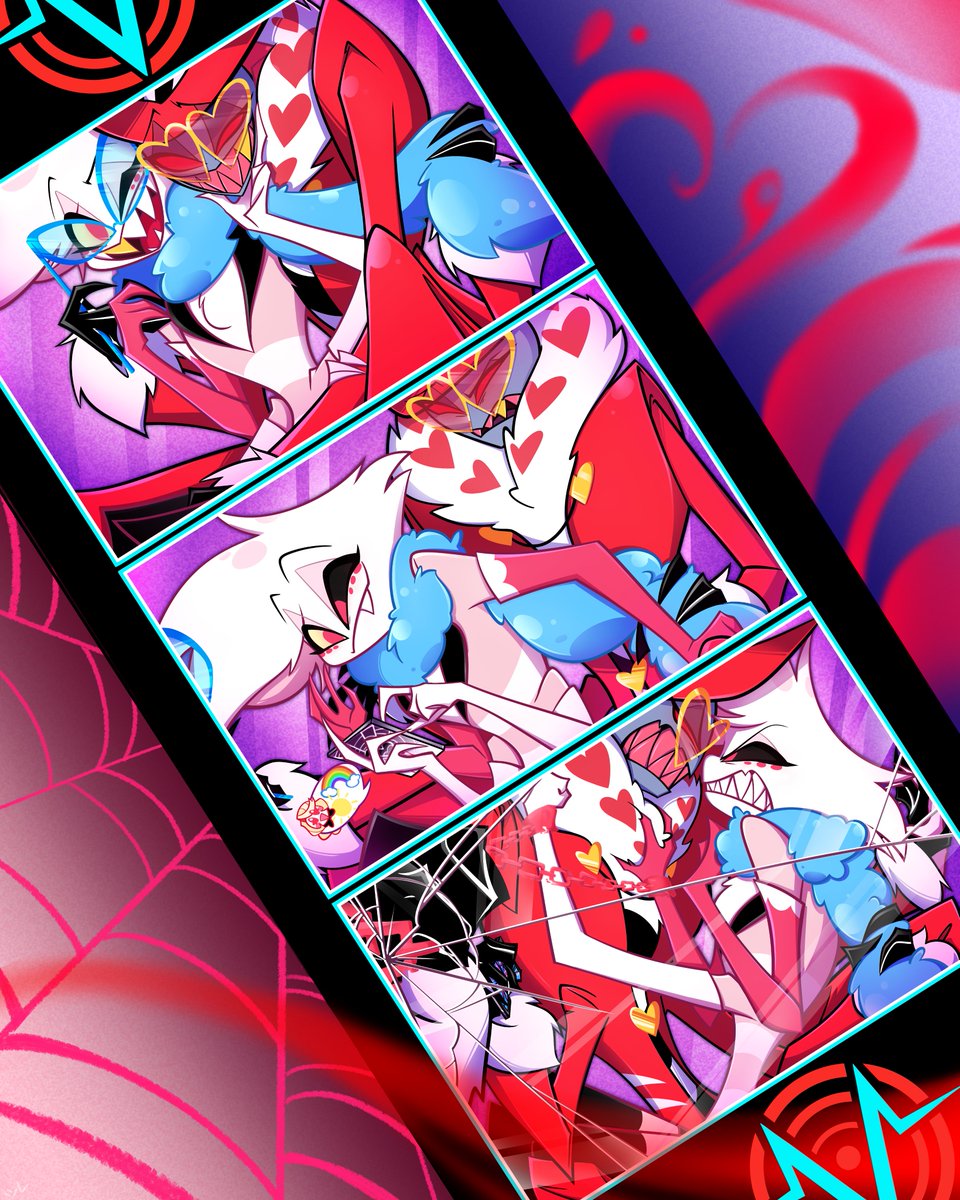 Panik_Bby's tweet photo. 🕸️ Photo Booth 🦋

My second VA print AAA! I'm so thrilled to have had this privilege and the love it's received makes every hour worthwhile ✨

Likes/RTs are always appreciated!

// #HazbinHotel #HazbinHotelAngelDust #HazbinHotelValentino https://t.co/lo92wDaoXn