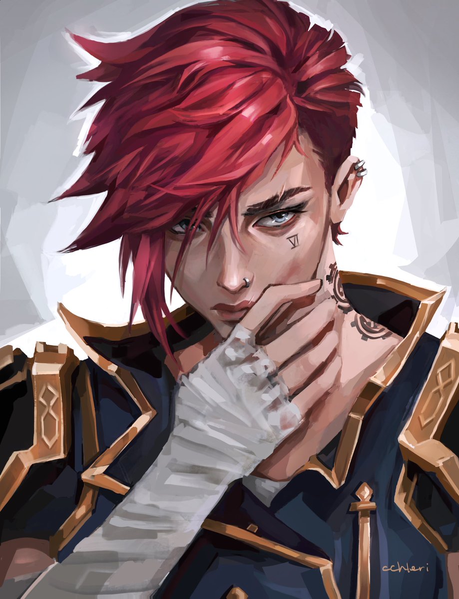 my vi hyperfixation is back
you know what that means

#fanart #Arcane #vi #ArcaneSeason2