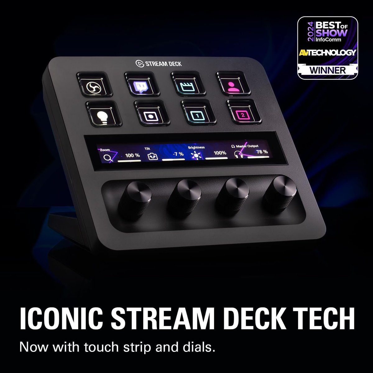 Wario64's tweet photo. Elgato Stream Deck +, Audio Mixer, Production Console and Studio Controller is $167.20 on Amazon https://t.co/3wKUChkvgY #ad https://t.co/tMANV9YQ2R