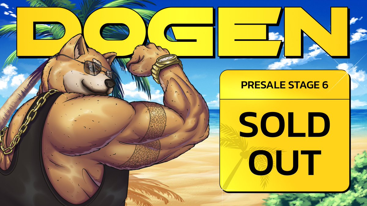 DogenMeme's tweet photo. ATTENTION, DOGEN PACK 🐺🐺🐺

Presale Stage 6 is SOLD OUT ✅

Presale Stage 7 is LIVE!🔥🔥🔥

If you haven’t bought $DOGEN yet, don’t worry: we’re right in the middle of the Presale…

Go DOGEN.

Buy $DOGEN now at

https://t.co/r85Qe0yQJZ https://t.co/fifiSvqQ7i