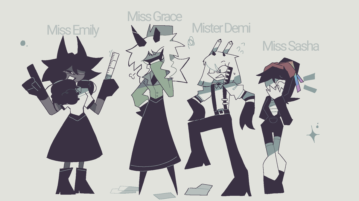 H3DGhost's tweet image. These Teachers are also kind to their students! However, they wanted peace and they don't want you make noises in the library. (4/7) #fundamentalpapereducation #fundamentalpapereducationAU #AfterLossAU