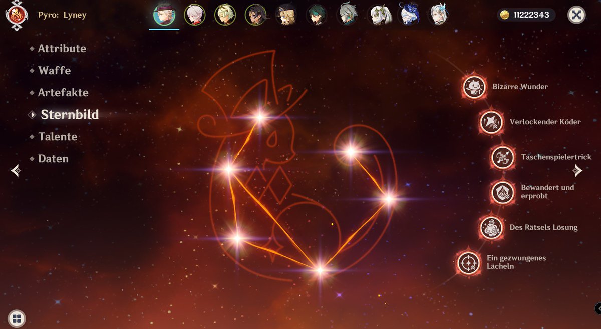 DatKathi's tweet photo. @timely_lyney It was okay, took me over 400 pulls for C2-C6. I saved everything for this banner but it was worth it 🥰 https://t.co/8lSqnmjFfg