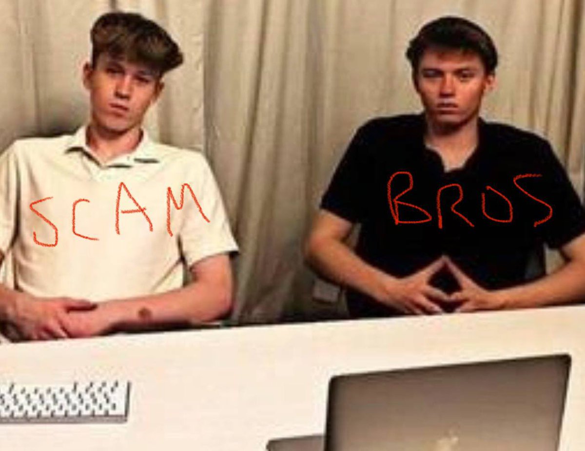 FKTHETWINS_cto's tweet photo. GIVE AWAY TIME!!! And another #TWINSLIVE update!

They are worried haha, but they also scammed a community of newbies in crypto &amp; we’ve hade enough of these rugs! 

LIKE , RETWEET &amp; TAG 3 FRIENDS - will give a random person .3 sol 

This is personal!!! https://t.co/9tr876VdHy