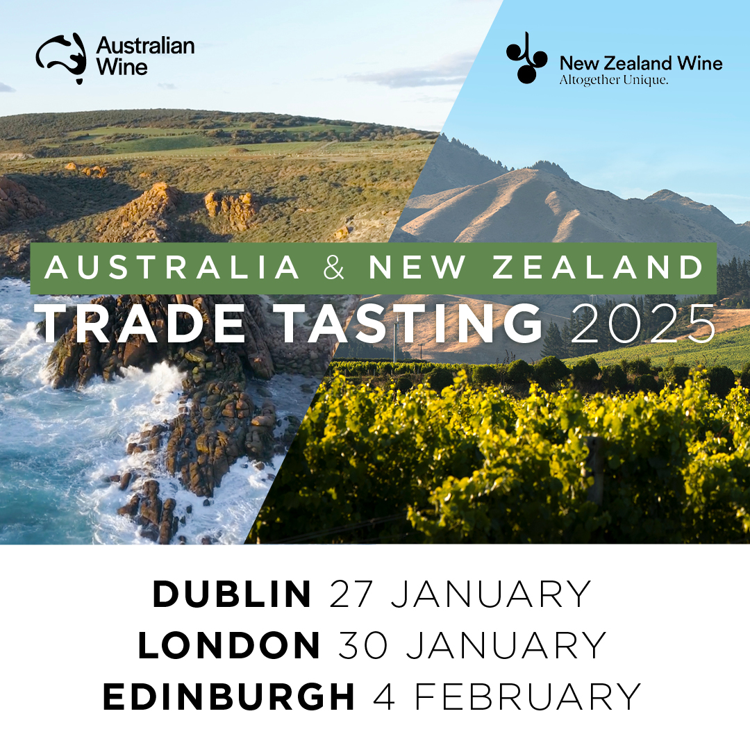 We’ve teamed up with New Zealand Winegrowers on our trade tastings in Dublin, London and Edinburgh. Explore Australia and New Zealand’s distinctive terroirs, vibrant winemaking communities and thrilling wines. Register now. #aussiewine #nzwine

pulse.ly/mdd0flotss