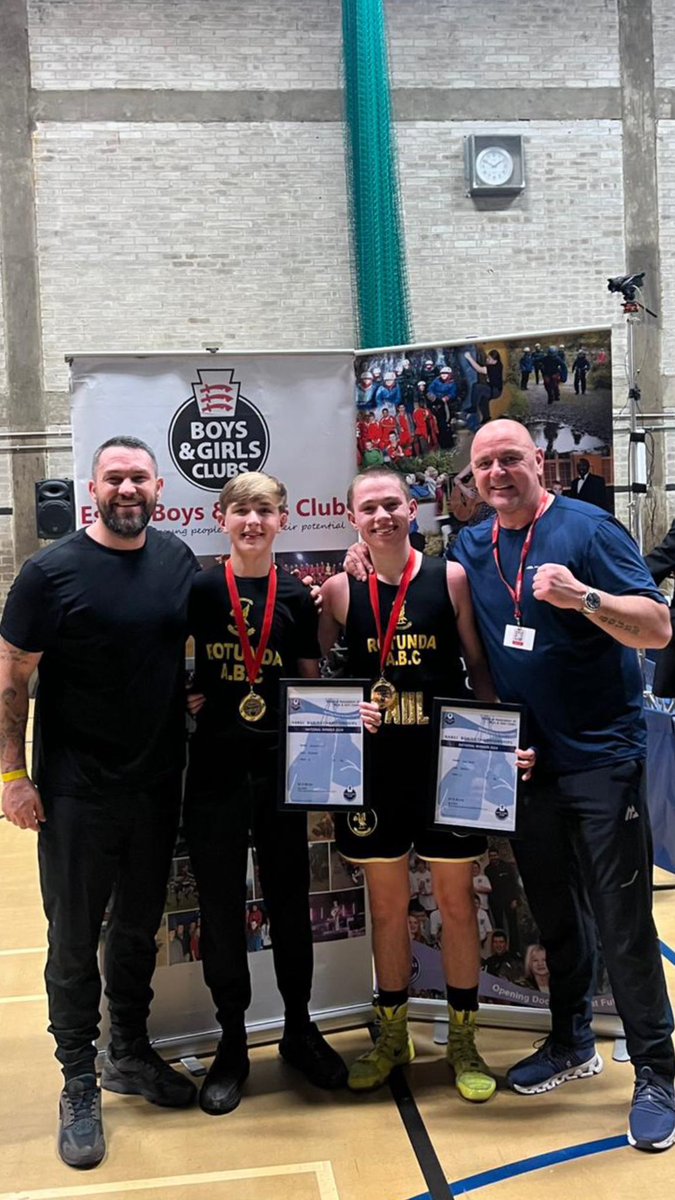 WOW 🤩 What a unbelievable day our family &amp; the smith family 👌🏻, Our Jamie winning his 5th national title &amp; young Paul smith following his dad &amp; his uncle achievements and winning his 1 national title 👊🏼, A big  thank you to all the <a href="/Rotunda_abc/">Rotunda ABC</a> coaches HOME OF CHAMPIONS 👑🏴󠁧󠁢󠁥󠁮󠁧󠁿❤️