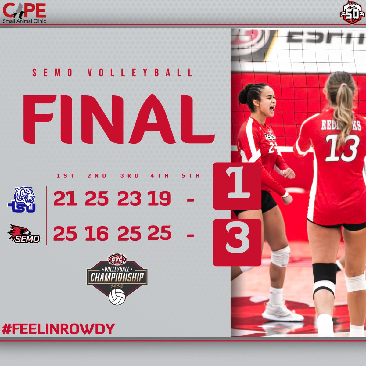 SEMO Volleyball tweet media