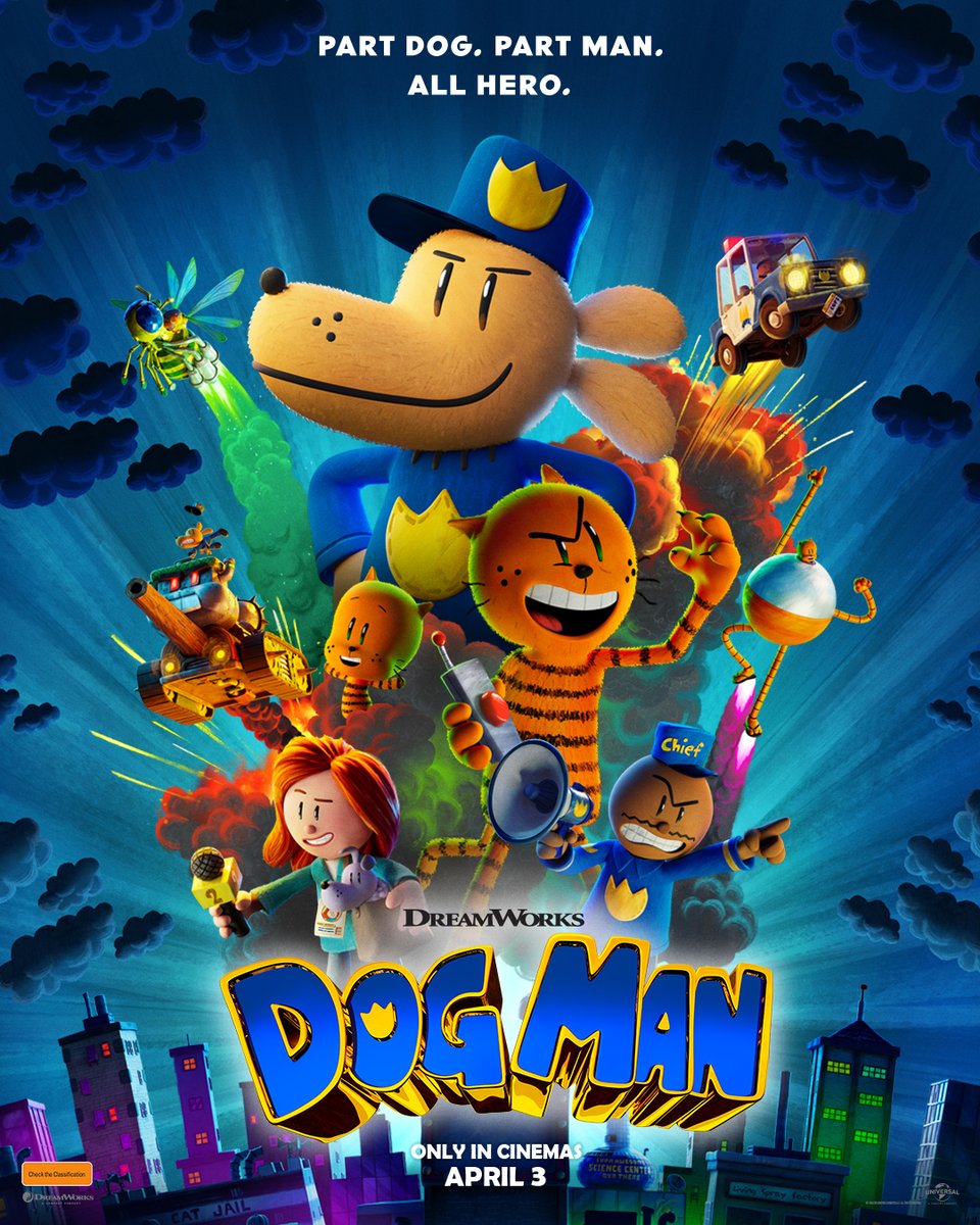 UniversalPicsAU's tweet photo. Part Dog, Part Man, ALL HERO! SEE #DOGMANMOVIE IN CINEMAS APRIL 3! https://t.co/llcrztTGus