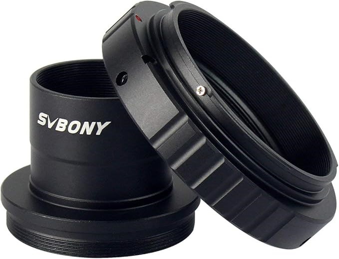 AstrophotRocks's tweet photo. SVBONY T2 T Ring Adapter and T Adapter, 1.25 inches Metal Telescope Camera Adapter for Canon EOS Standard EF Lenses and Telescope Camera Astrophotogra...
 is 11.19 USD (20% off)

 https://t.co/AYSumzI2O3 
   DealsW,com/astro  #astronomy #astrophotography https://t.co/vNvPbeMYYs