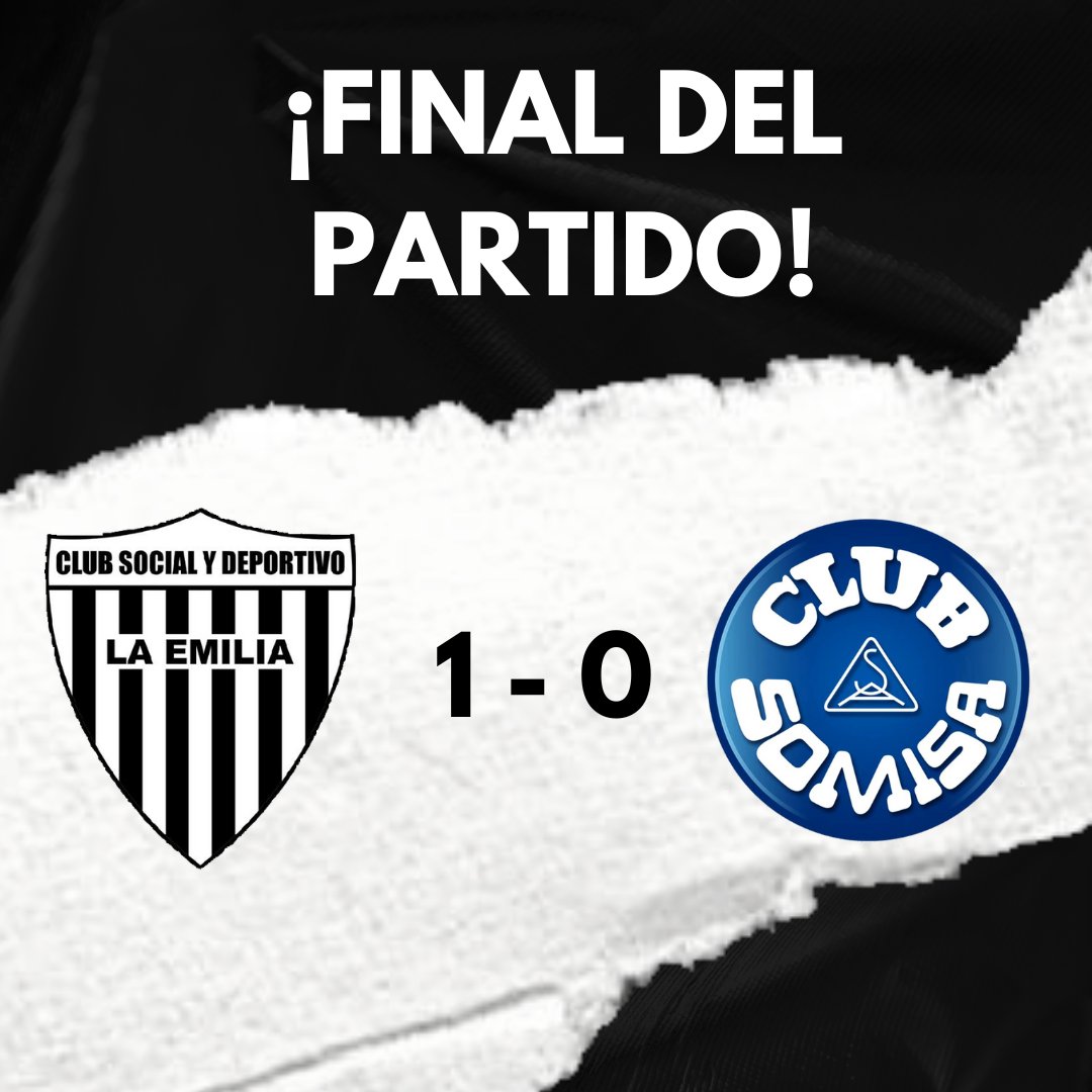 laemiliaprimero's tweet photo. 🔚 ¡GAAAAANOOOOOOO LA EMILIAAAAAAA! 💪🏻

✅ Por la ida de las Semifinales de la Liga Nicoleña, el Pañero derroto a Somisa por 1 a 0.

⚽ El gol Pañero los firmo Fausto Campiotti de penal.

#VamosPañero 🖤🤍🖤 https://t.co/QsAfbi0uE0