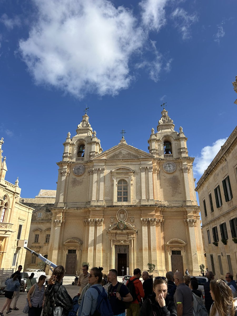 Life is extra sweet with Cannoli 😋😋 #Mdina #Rabat #Malta2024 🇲🇹😊