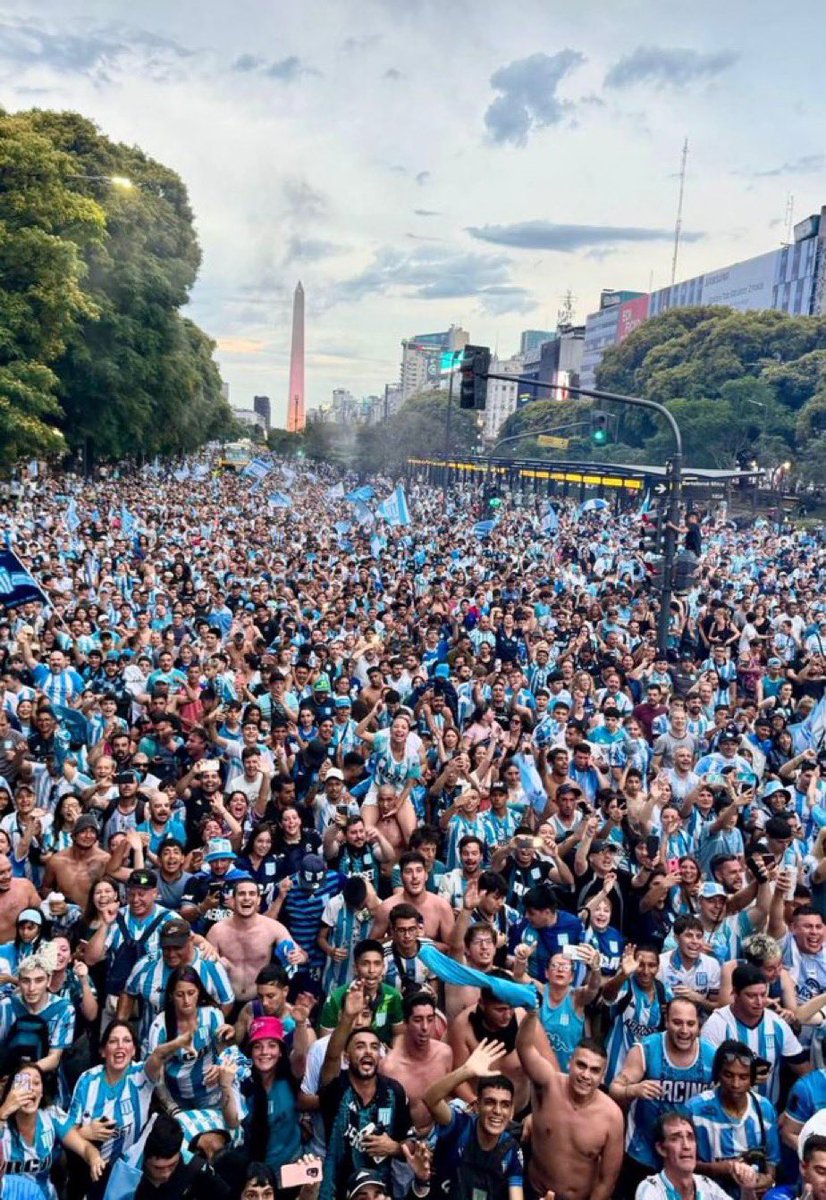 Racing, locura 🏆😍
