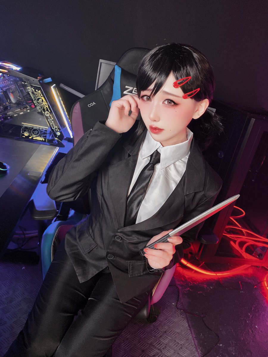 teninania's tweet photo. [Oct Preview💦Kobeni]
Life is toughಠ_ಠ I don't want to work like Kobeni too
#chainsawman #chainsawmancosplay #kobeni #chainsawmankobeni https://t.co/h6BudfZXKL